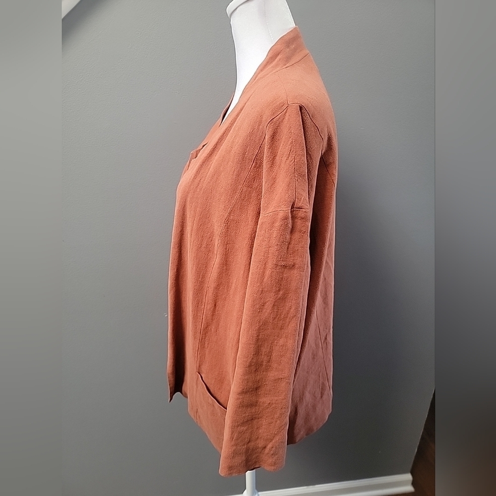 Poetry Clay Linen Blend Jacket - Picture 2 of 5